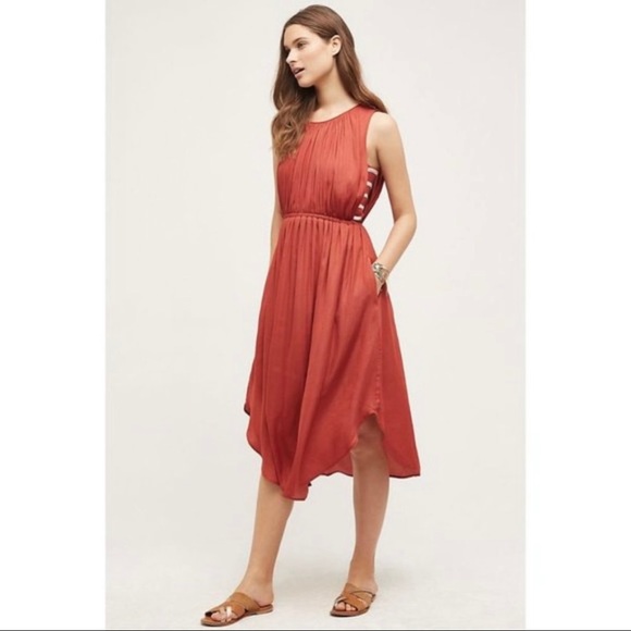 Anthropologie Dolan Costa Midi Dress - S Petite